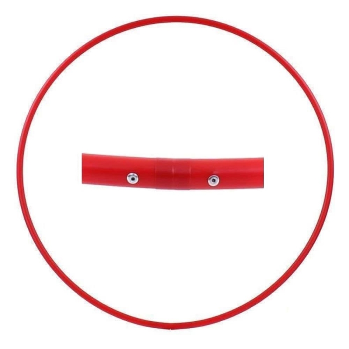 Hula Hoop Rohling, HDPE-20mm, ROT, Durchmesser 70cm Hula Hoop Rohling, HDPE-20mm, ROT, Durchmesser 70cm
