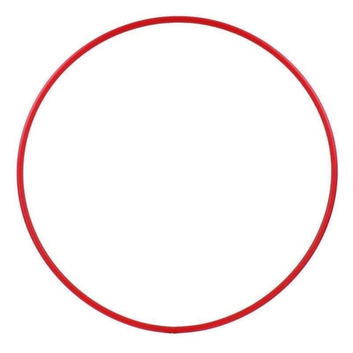 Hula Hoop Rohling, HDPE-20mm, ROT, Durchmesser 90cm Hula Hoop Rohling, HDPE-20mm, ROT, Durchmesser 90cm