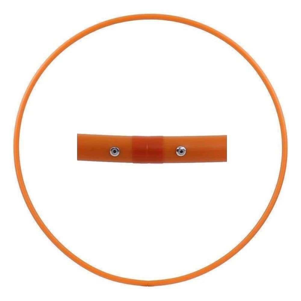 Hula Hoop Rohling, HDPE-20mm, ORANGE, Durchmesser 60cm Hula Hoop Rohling, HDPE-20mm, ORANGE, Durchmesser 60cm