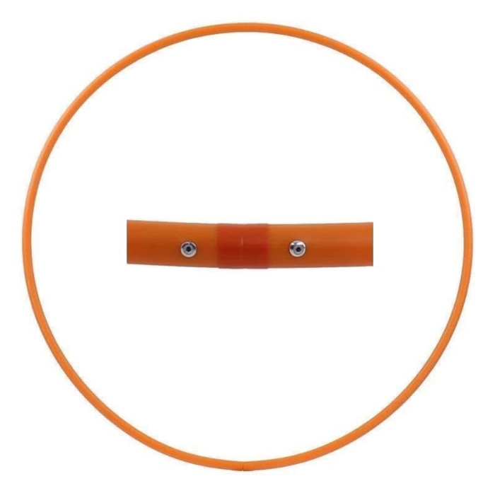 Hula Hoop Rohling, HDPE-20mm, ORANGE, Durchmesser 70cm Hula Hoop Rohling, HDPE-20mm, ORANGE, Durchmesser 70cm
