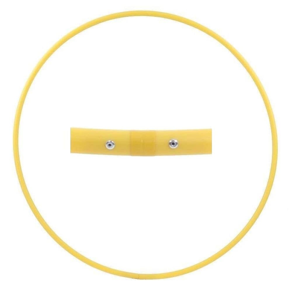 Hula Hoop Rohling, HDPE-20mm, GELB, Durchmesser 60cm Hula Hoop Rohling, HDPE-20mm, GELB, Durchmesser 60cm