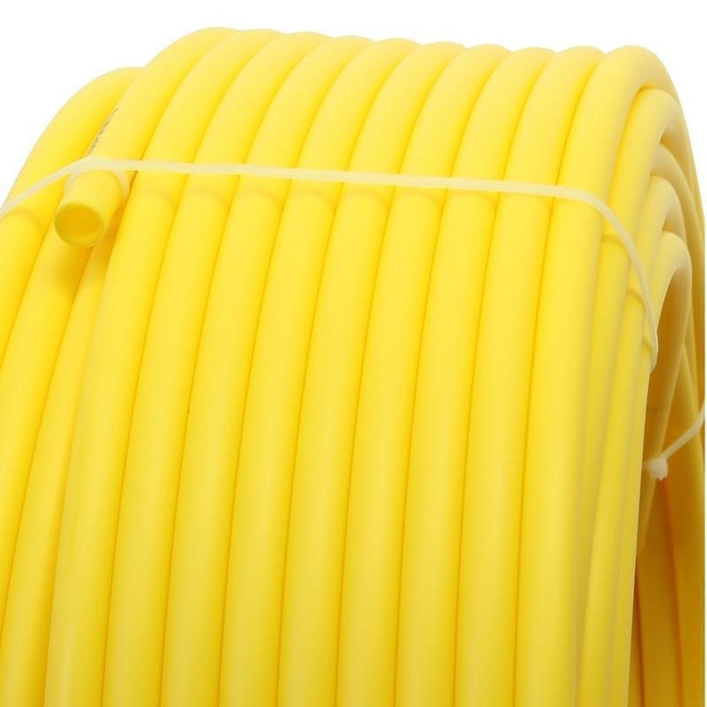 Kunststoffrohr aus HDPE-16mm, GELB, Meterware Kunststoffrohr aus HDPE-16mm, GELB, Meterware
