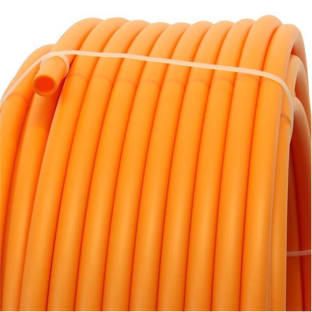 Kunststoffrohr aus HDPE-16mm, ORANGE, Meterware Kunststoffrohr aus HDPE-16mm, ORANGE, Meterware
