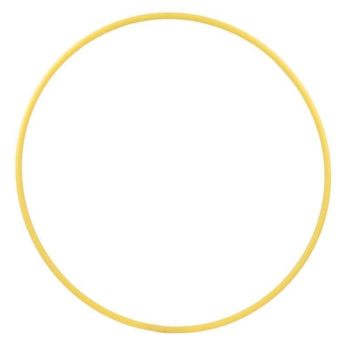 Hula Hoop Rohling, HDPE-16mm, GELB, Durchmesser 100cm Hula Hoop Rohling, HDPE-16mm, GELB, Durchmesser 100cm