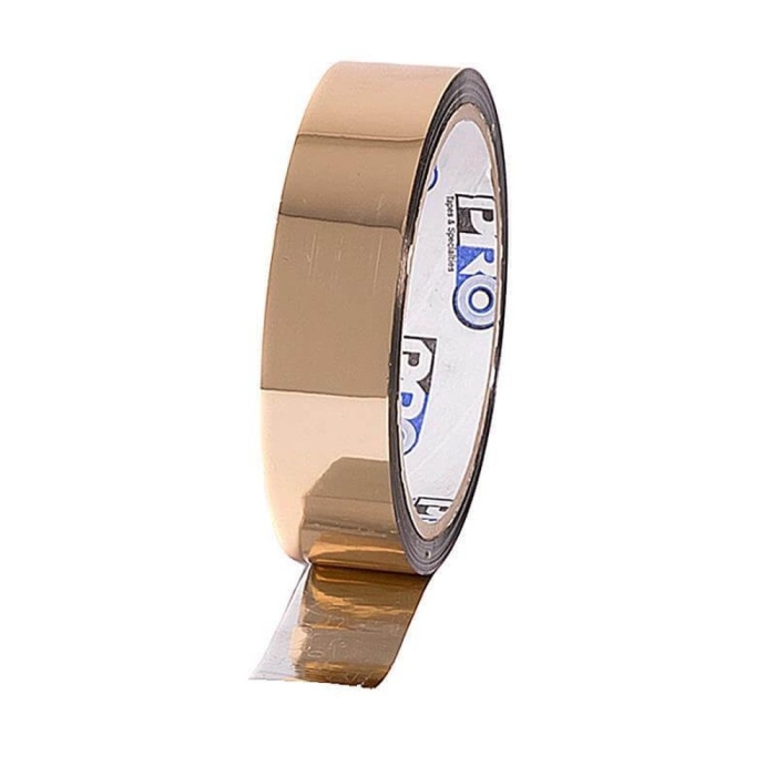 Pro Sheen metalisierte Klebeband, 24mm x 33m, Gold Pro Sheen metalisierte Klebeband, 24mm x 33m, Gold