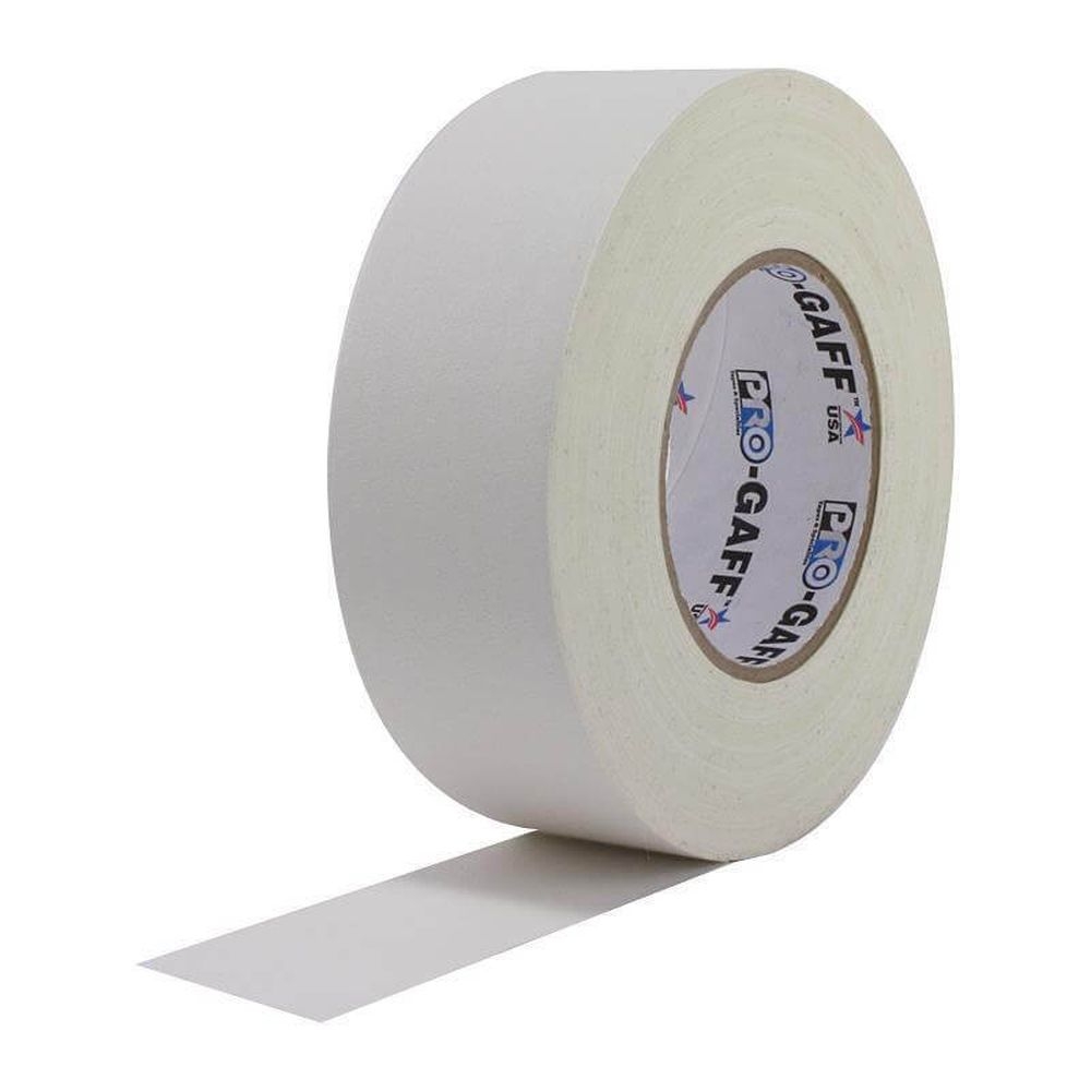Pro Gaff Gewebeband 25mm x 23m, Weiss Pro Gaff Gewebeband 25mm x 23m, Weiss
