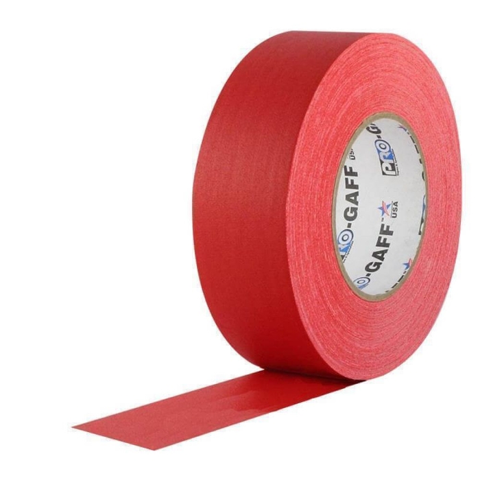 Pro Gaff Gewebeband 25mm x 23m, Rot Pro Gaff Gewebeband 25mm x 23m, Rot