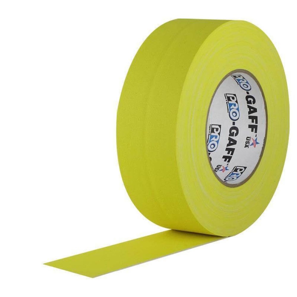 Pro Gaff Gewebeband 25mm x 23m, Gelb Pro Gaff Gewebeband 25mm x 23m, Gelb