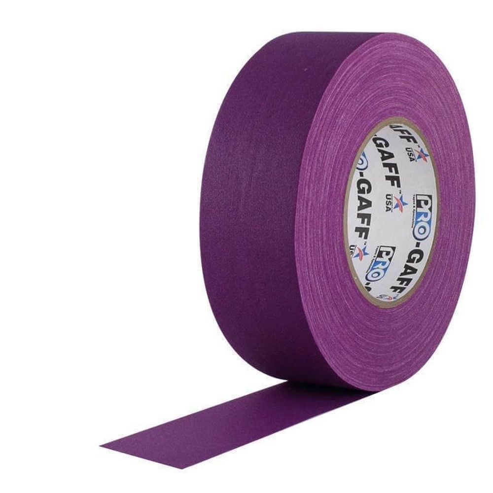 Pro Gaff Gewebeband 25mm x 23m, Violett Pro Gaff Gewebeband 25mm x 23m, Violett