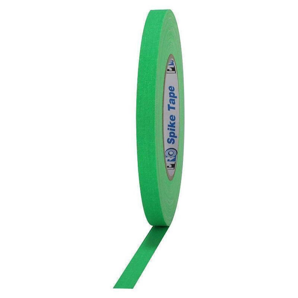 Pro Gaff Neon Gewebeband 12mm x 23m, Hell-Grün Pro Gaff Neon Gewebeband 12mm x 23m, Hell-Grün