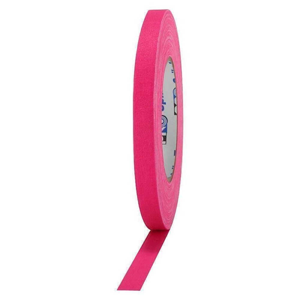 Pro Gaff Neon Gewebeband 12mm x 23m, Pink Pro Gaff Neon Gewebeband 12mm x 23m, Pink
