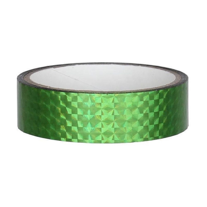 Hologramm Deco Tape 25mm x 30m, green Hologramm Deco Tape 25mm x 30m, green