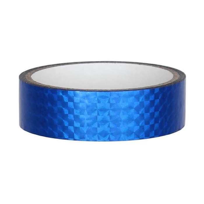 Hologramm Deco Tape 25mm x 30m, blue Hologramm Deco Tape 25mm x 30m, blue