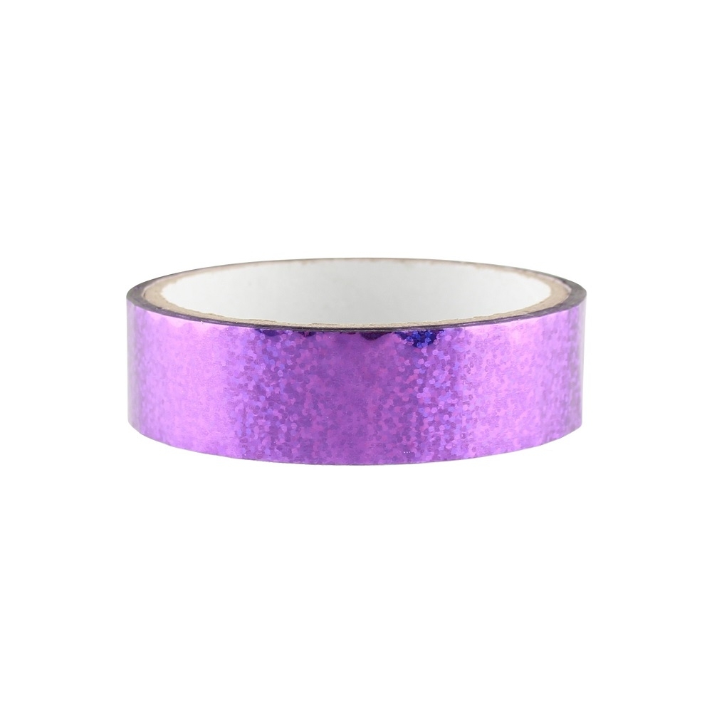 Glitter Deko Klebeband 25mm x 30m, Violett Glitter Deko Klebeband 25mm x 30m, Violett