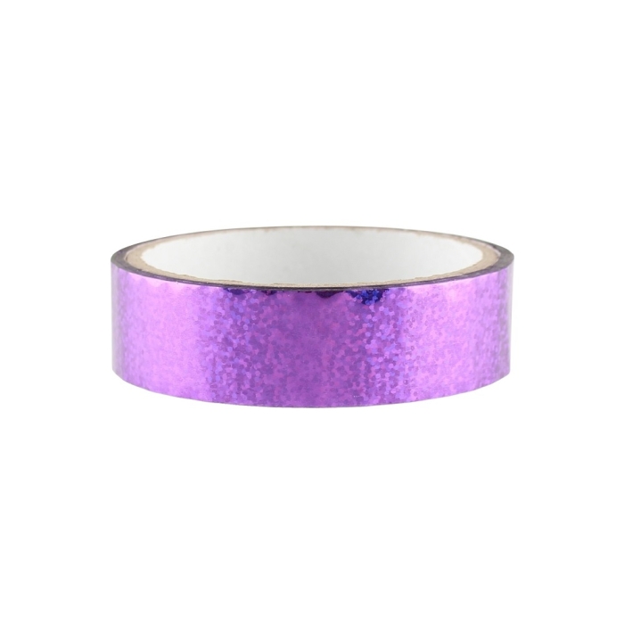 Glitter Deko Klebeband 25mm x 30m, Violett Glitter Deko Klebeband 25mm x 30m, Violett