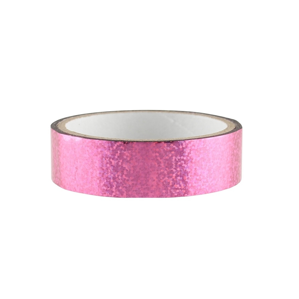 Glitter Deko Klebeband 25mm x 30m, Pink Glitter Deko Klebeband 25mm x 30m, Pink