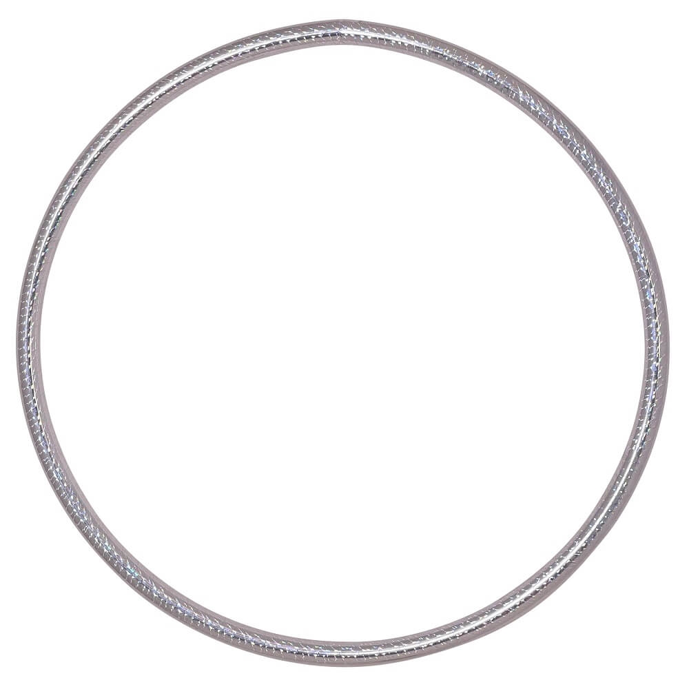 Kinder Hula Hoop, Hologramm Farben, Ø 70cm Silber Kinder Hula Hoop, Hologramm Farben, Ø 70cm Silber