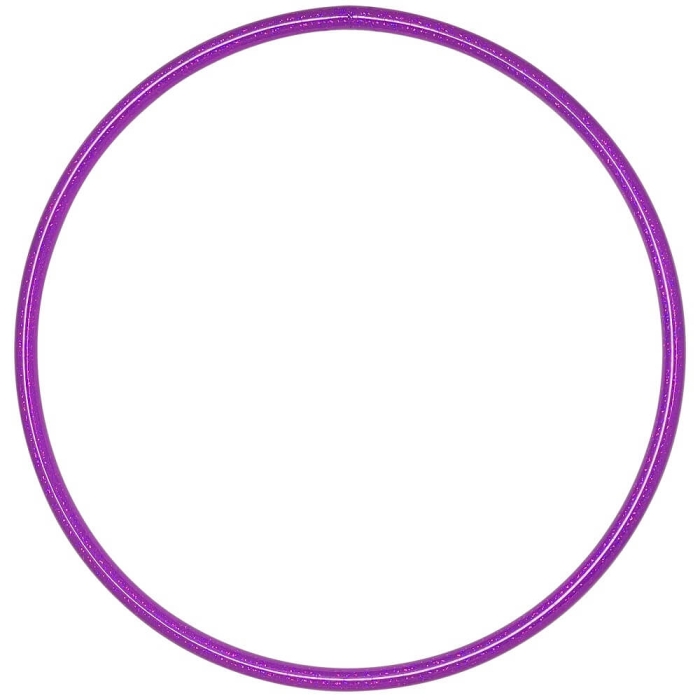 Kinder Hula Hoop, Glitter Farben, Ø 60cm Violett Kinder Hula Hoop, Glitter Farben, Ø 60cm Violett