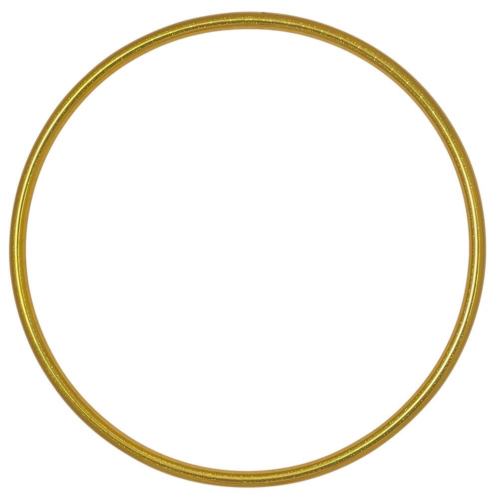 Kinder Hula Hoop, Glitter Farben, Ø 60cm Gelb Kinder Hula Hoop, Glitter Farben, Ø 60cm Gelb