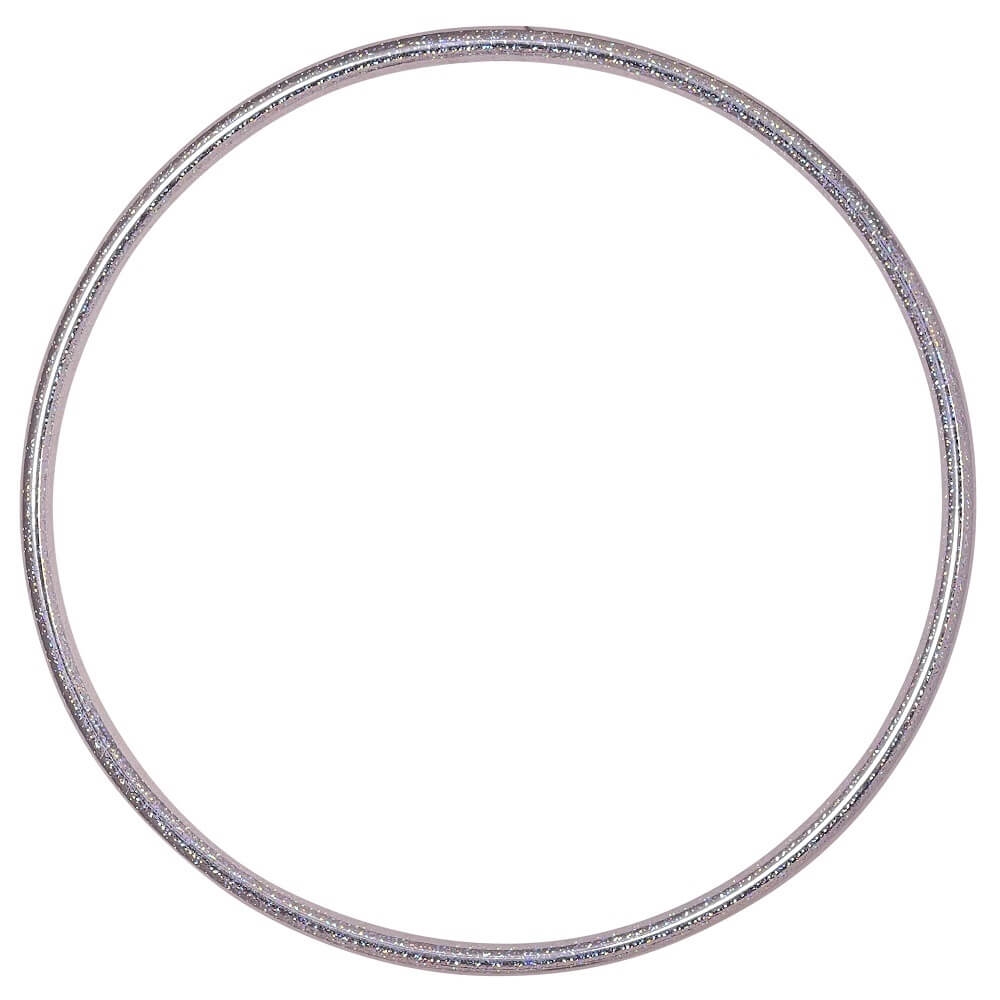 Kinder Hula Hoop, Glitter Farben, Ø 70cm Silber Kinder Hula Hoop, Glitter Farben, Ø 70cm Silber