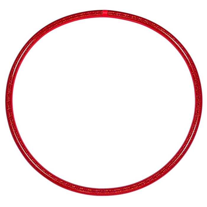 Zirkus Hula Hoop, Hologramm Farben, Ø 75cm Rot Zirkus Hula Hoop, Hologramm Farben, Ø 75cm Rot