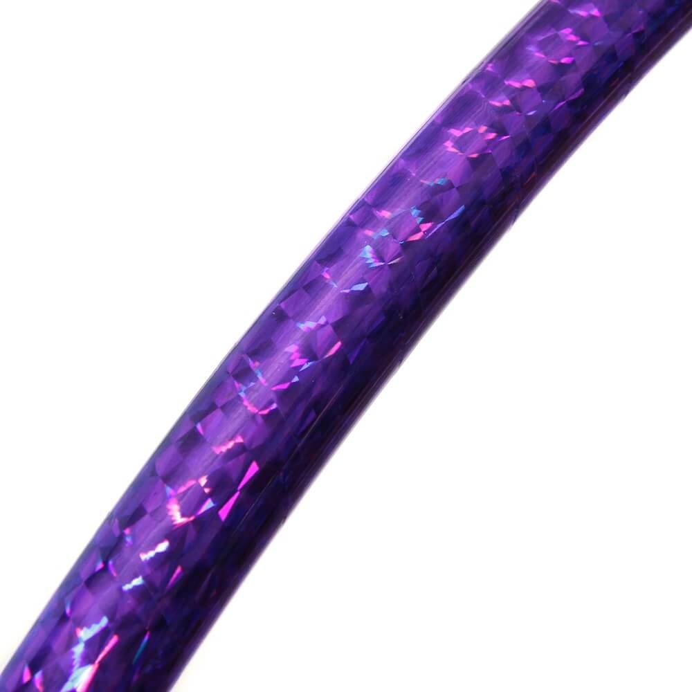 Zirkus Hula Hoop, Hologramm Farben, Ø 75cm Violett Zirkus Hula Hoop, Hologramm Farben, Ø 75cm Violett