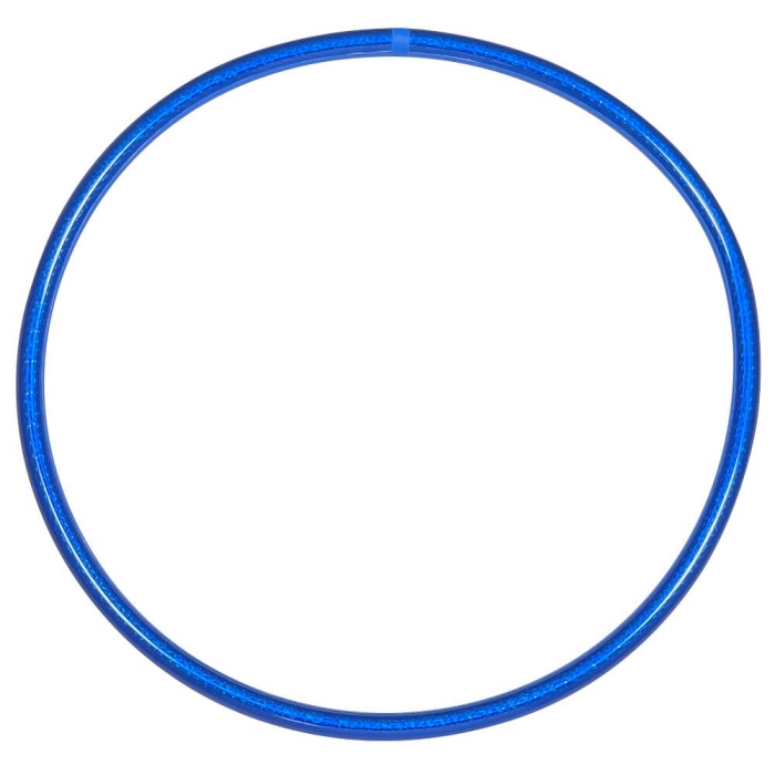 Zirkus Hula Hoop, Hologramm Farben, Ø 70cm Blau Zirkus Hula Hoop, Hologramm Farben, Ø 70cm Blau