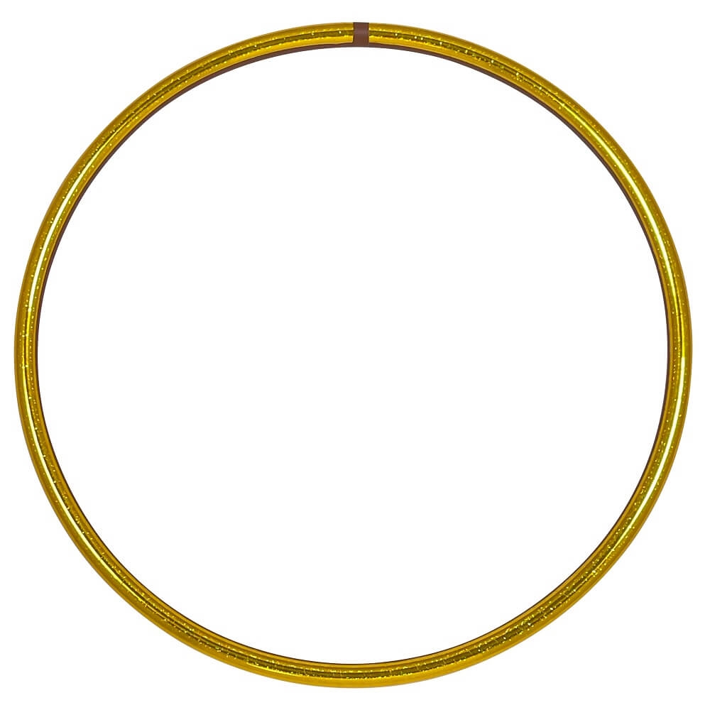 Zirkus Hula Hoop, Glitter Farben, Ø 70cm Gelb Zirkus Hula Hoop, Glitter Farben, Ø 70cm Gelb