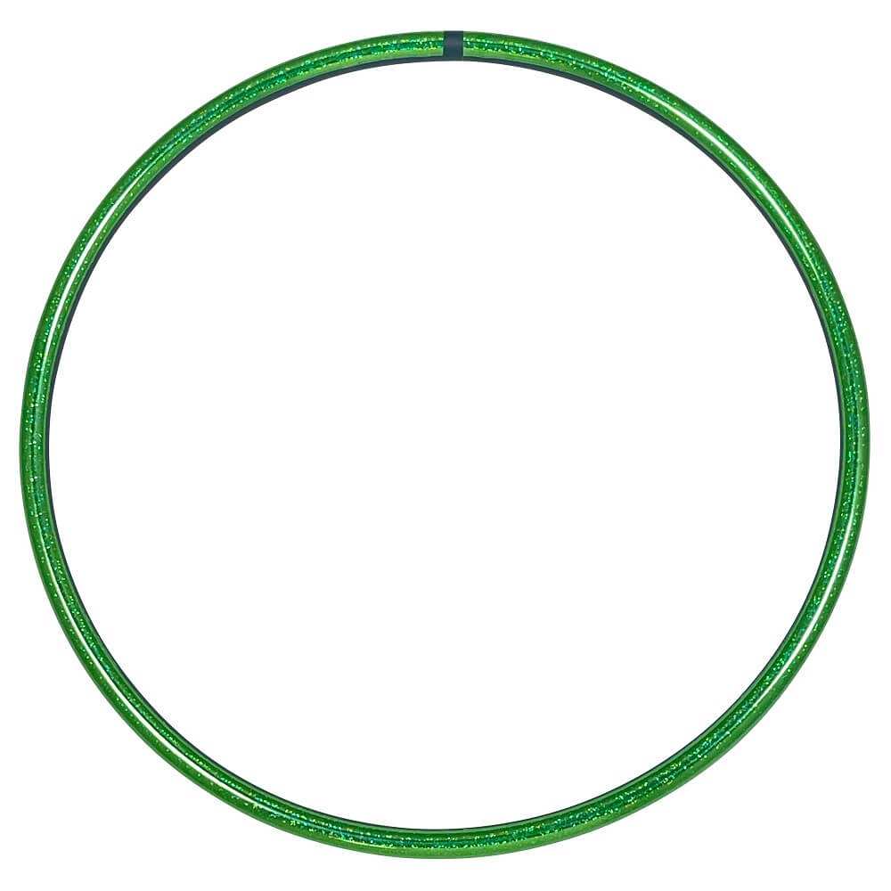 Zirkus Hula Hoop, Glitter Farben, Ø 75cm Grün Zirkus Hula Hoop, Glitter Farben, Ø 75cm Grün