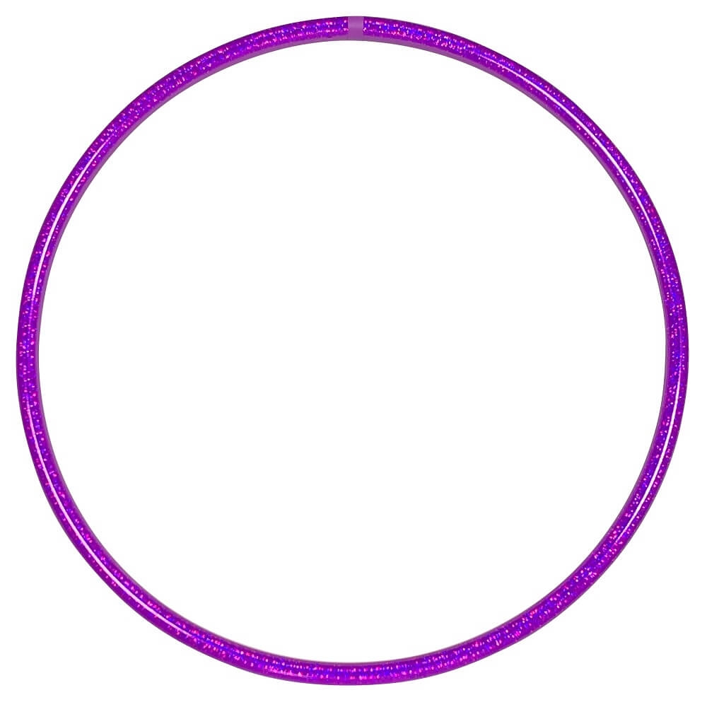 Zirkus Hula Hoop, Glitter Farben, Ø 75cm Violett Zirkus Hula Hoop, Glitter Farben, Ø 75cm Violett