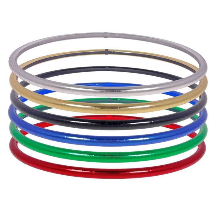 Isolations Mini Hula Hoop Reifen mit Metallic Farben,... Isolations Mini Hula Hoop Reifen mit Metallic Farben, Ø50cm