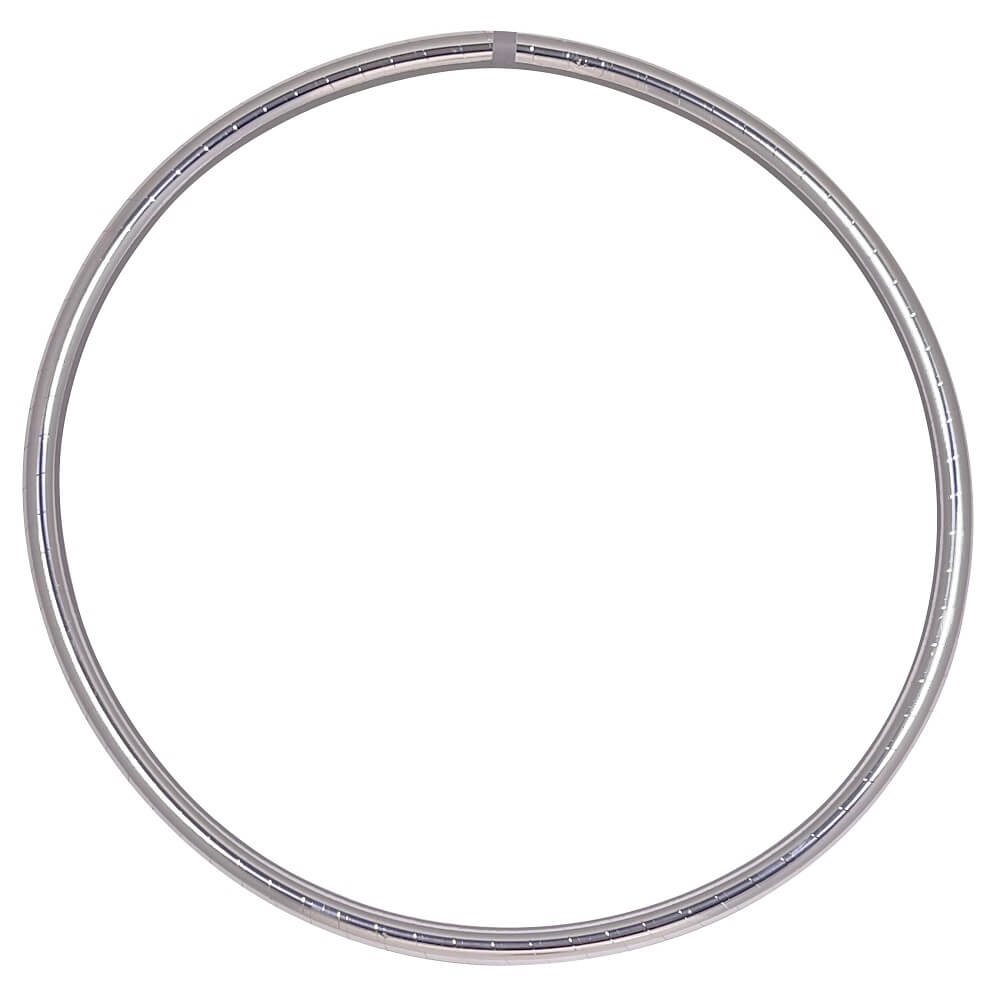 Mini Hula Hoop, Metallic Farben, Ø50cm, Silber Mini Hula Hoop, Metallic Farben, Ø50cm, Silber