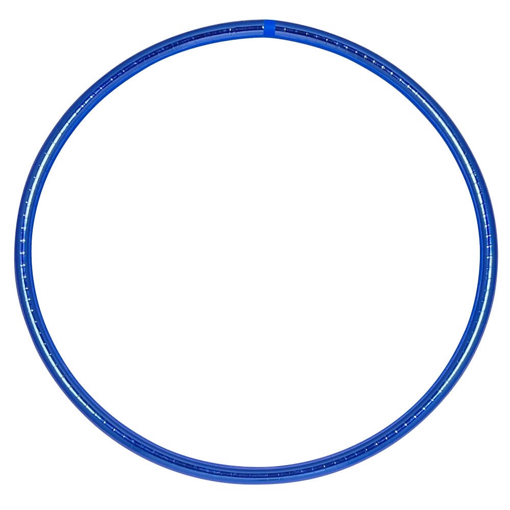 Mini Hula Hoop, Metallic Farben, Ø50cm, Blau Mini Hula Hoop, Metallic Farben, Ø50cm, Blau
