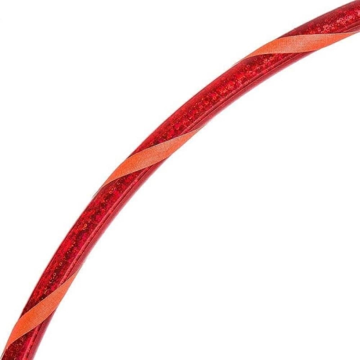 Glamour Hula Hoop Reifen Ø70cm, in Rot Glamour Hula Hoop Reifen Ø70cm, in Rot