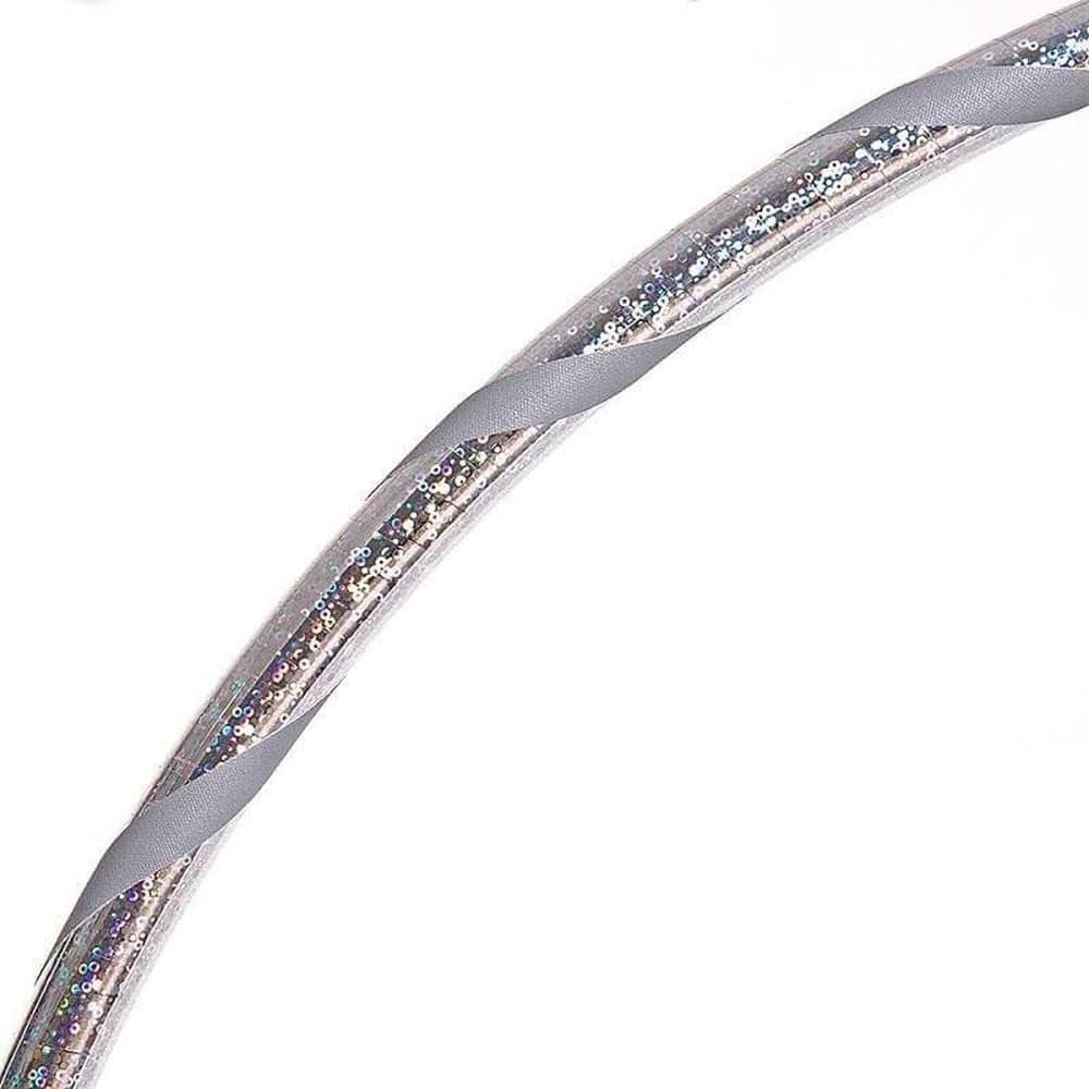 Glamour Hula Hoop Reifen Ø70cm, in Silber Glamour Hula Hoop Reifen Ø70cm, in Silber