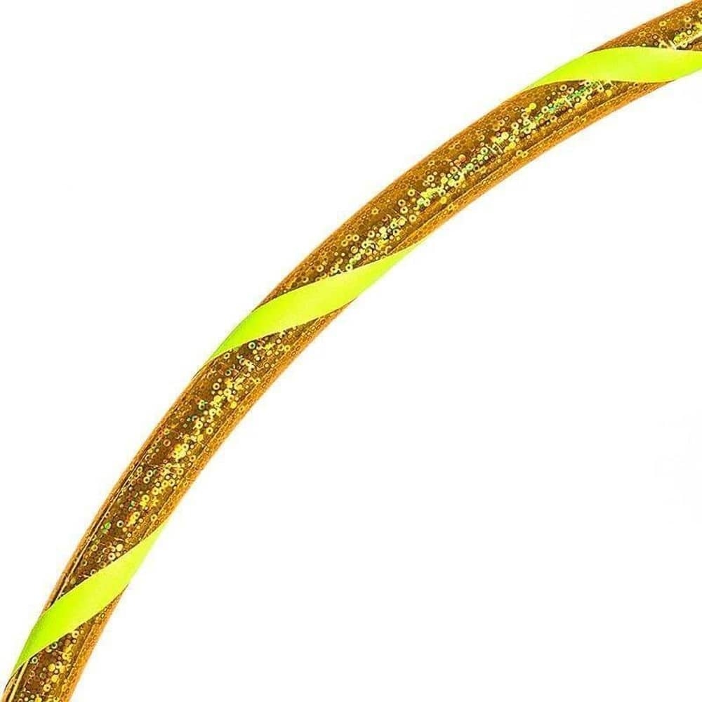 Glamour Hula Hoop Reifen Ø60cm, in Gelb Glamour Hula Hoop Reifen Ø60cm, in Gelb