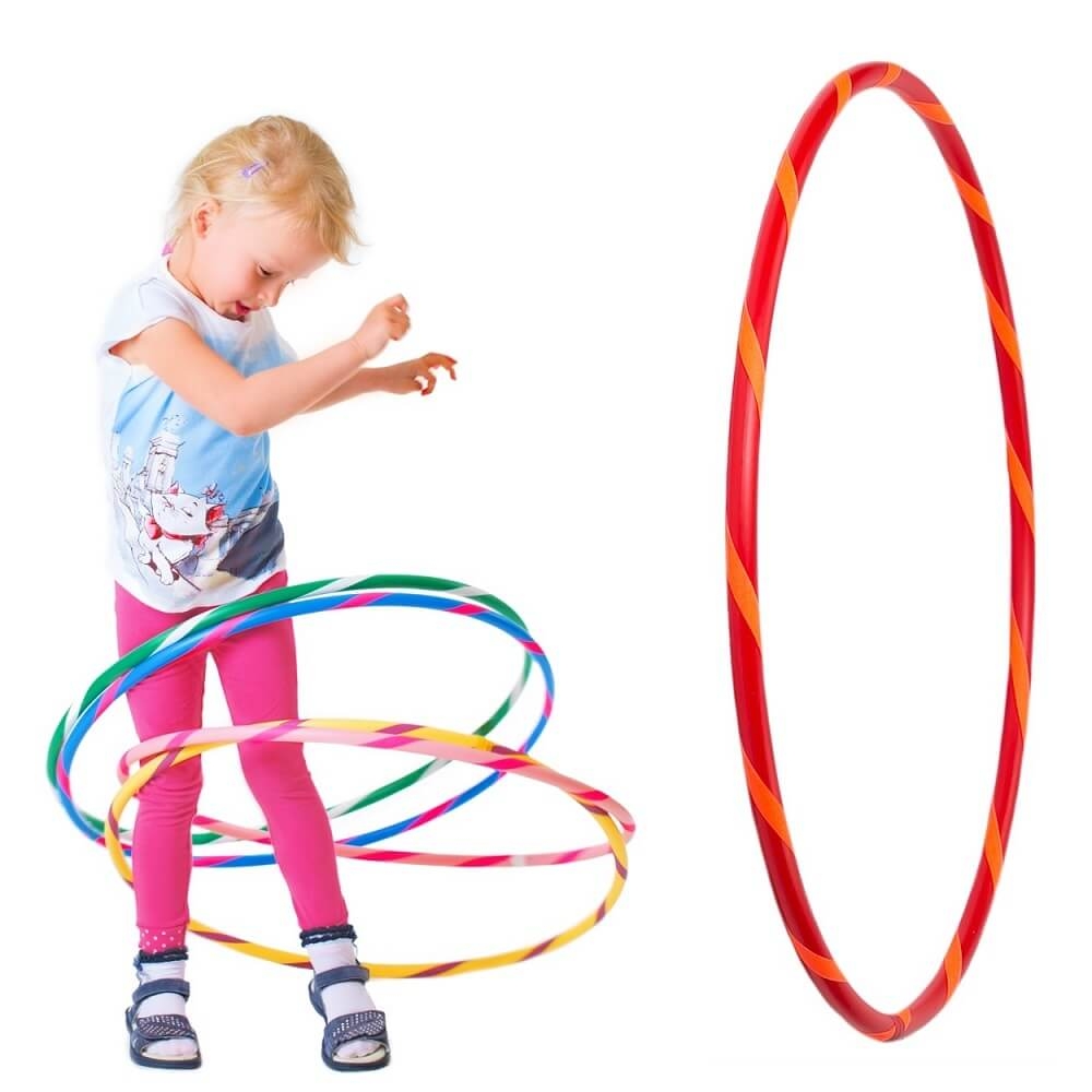Bunter Kinder Hula Hoop für kleine Profis,... Bunter Kinder Hula Hoop für kleine Profis, Ø70cm, Rot-Orange